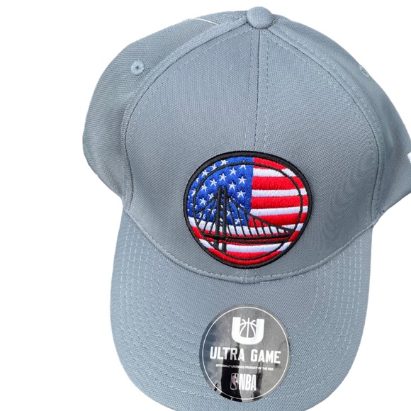 NBA Other - Golden State Warriors baseball cap flag symbol NWT NBA ultra game